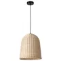 Klight Rattan Pendant Light Natural Rattan 360mm Basket Organic Wicker Shade