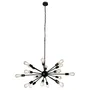 Klight Supernova Pendant Light P 7925 Matte Black 18 Light E27 Chandelier