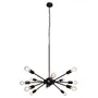 Klight Supernova Pendant Light P 7924 Matte Black 12 Light E27 Chandelier