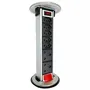 Onesto Pop Up Counter Power Tower 5 X 2 Pin 2 X 3 Pin Sockets
