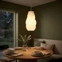 Klight Led Pendant Light Snowdrop 3d Printed Recycled E27 6w White Lifestyle