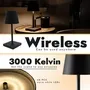Table Or Desk Lamp Rechargeable Smart Touch Wireless Black5