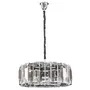 Klight Crystal Pendant Light P 7037 Chrome 7 Light Round K9 Crystal Chandelier