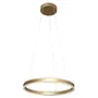 Klight Eternity Led Ring Pendant P Led 7303 Satin Gold 40w Warm White 500mm